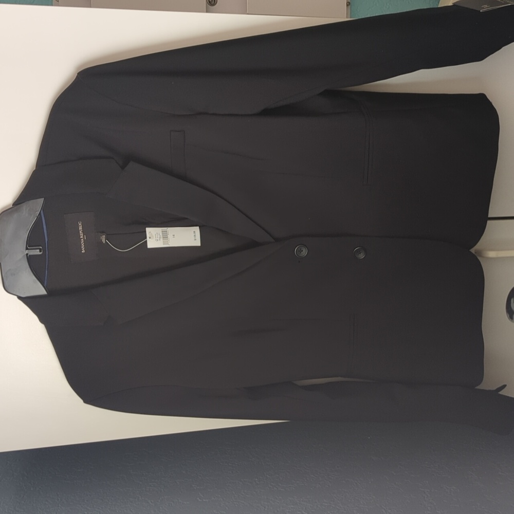 Banana Republic Black Blazer Size 14
